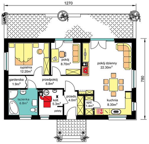 Parter projektu BW-39 wariant 1