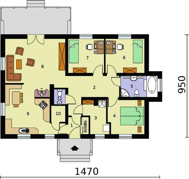 Parter projektu Eldorado szkielet drewniany