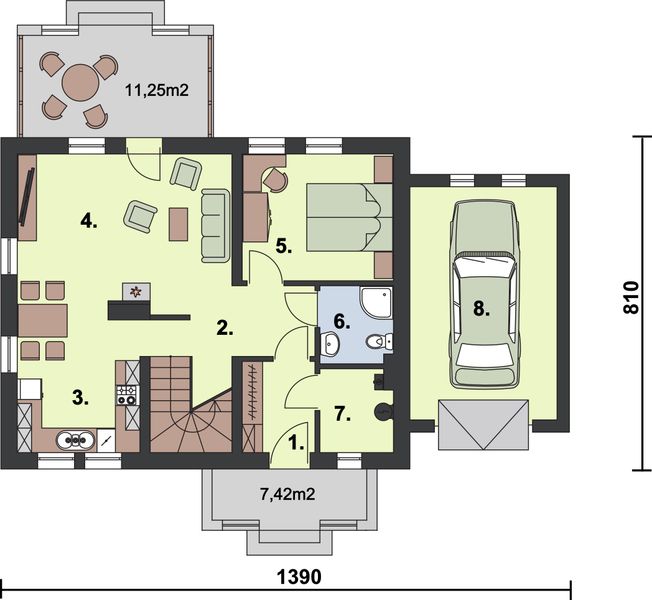 Parter projektu Marea szkielet drewniany