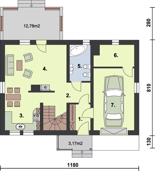 Parter projektu Trypolis szkielet drewniany