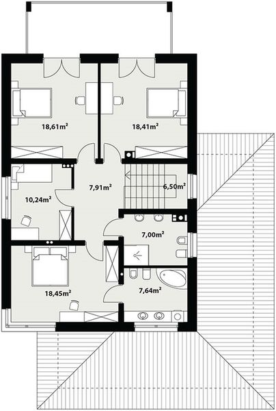 Piętro 1 projektu Karo