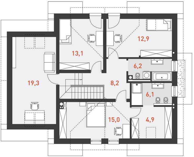 Poddasze projektu Praktyczny 6