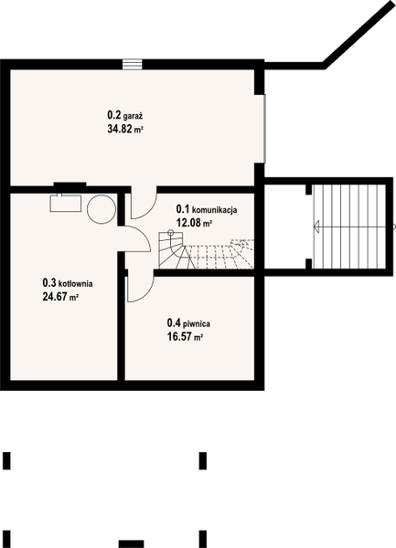 Piwnica projektu Jasło 39