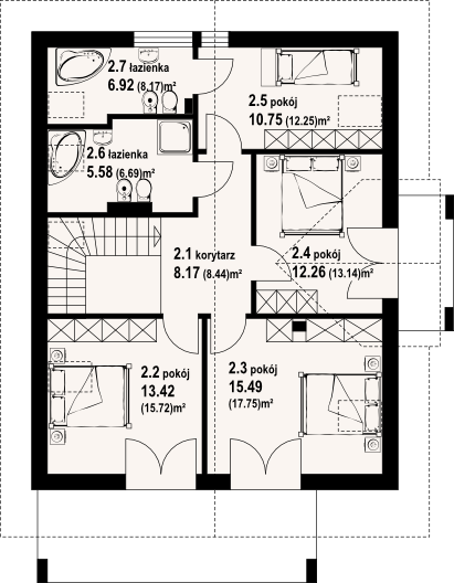 Poddasze projektu Jasło 39