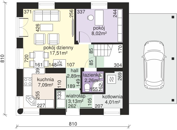 Parter projektu Dom przy Wiosennej 6