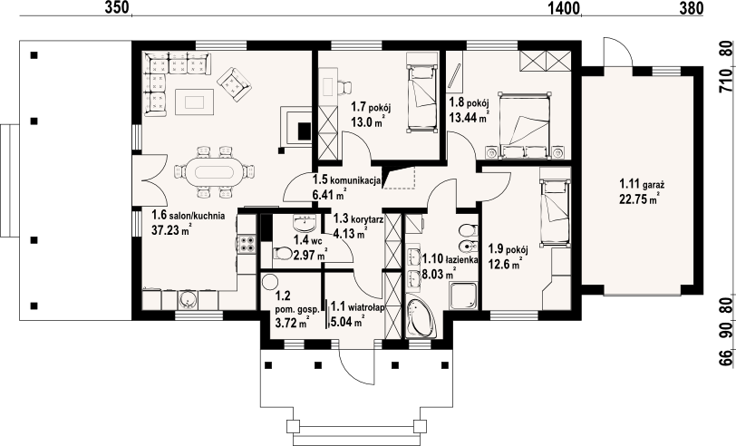 Parter projektu Chmielów 13 dwsgt