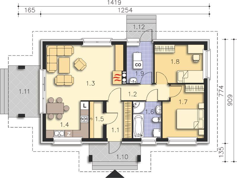 Parter projektu Corte III LMB62b