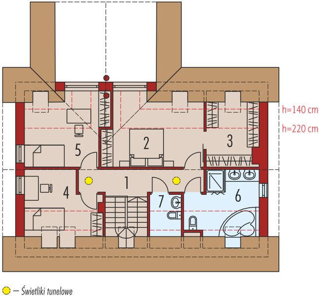 Poddasze projektu Nikolas energo