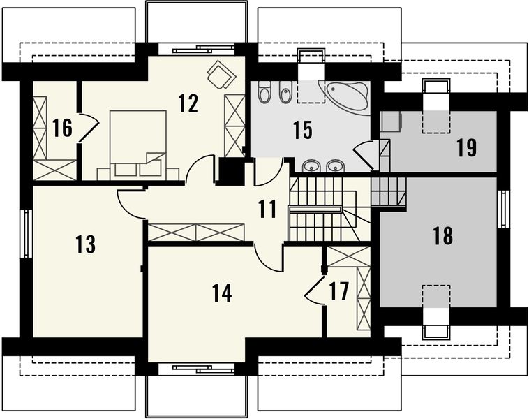 Poddasze projektu Kiwi