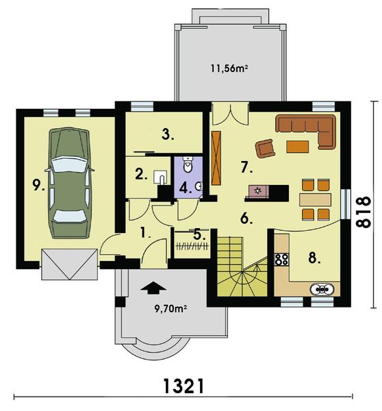 Parter projektu Sevilla szkielet drewniany