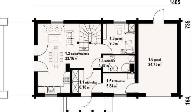 Parter projektu Zawoja g13 dw