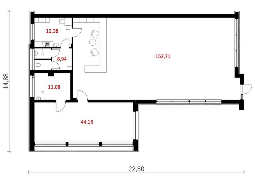 Parter projektu Pawilon handlowy PH229