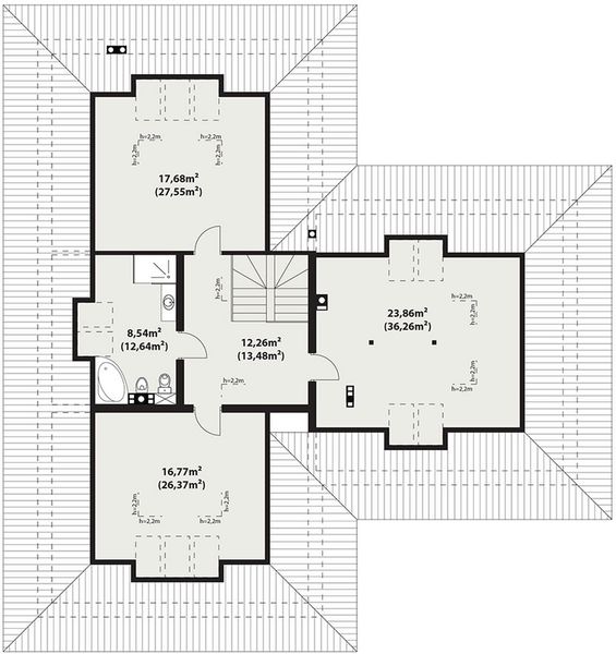 Poddasze projektu Arteo 4