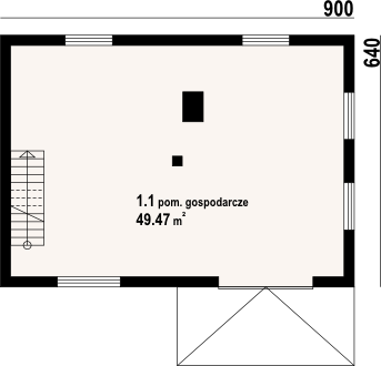 Parter projektu Budynek gospodarczy bg-5