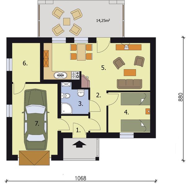 Parter projektu Luanda szkielet drewniany