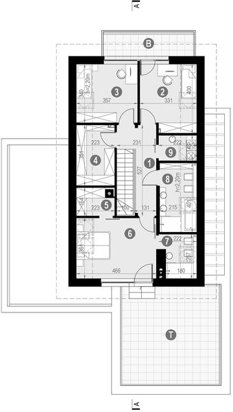 Poddasze projektu HomeKoncept 56