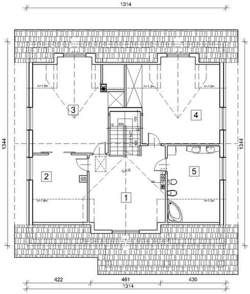 Poddasze projektu at-91