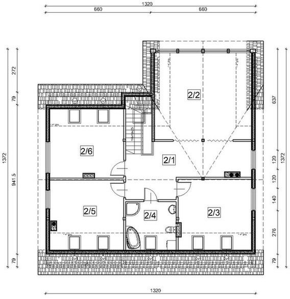 Poddasze projektu At-99