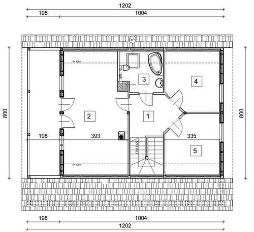 Poddasze projektu Tb-20