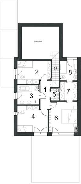 Piętro 1 projektu Elastyczny D26