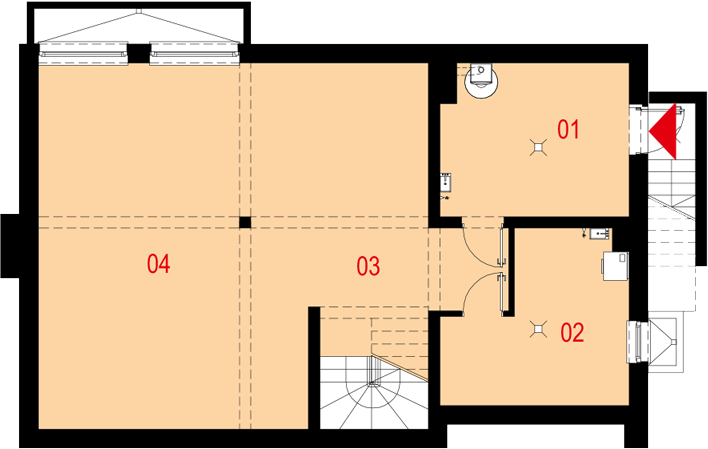 Piwnica projektu Agrestis I P