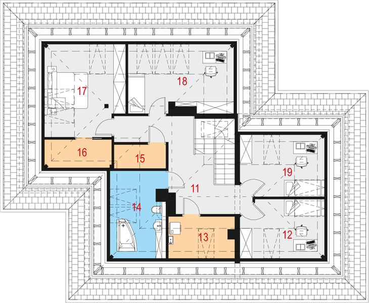 Poddasze projektu Alaris II G2