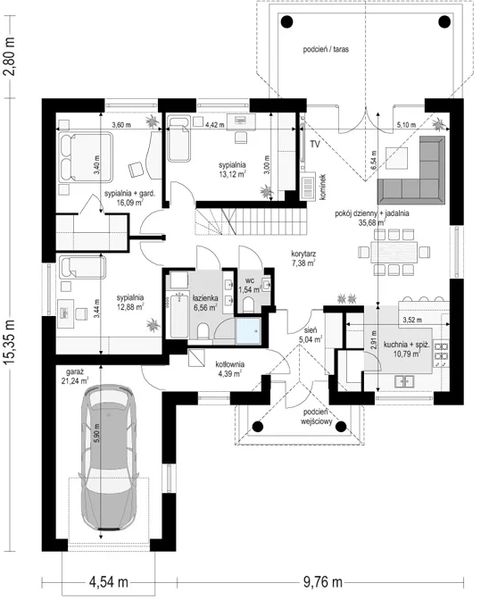 Parter projektu Dom na parkowej 3
