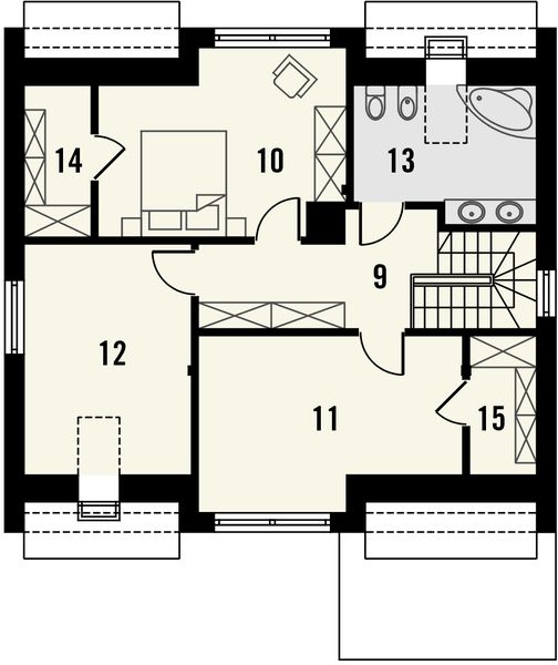 Poddasze projektu Aviator 2