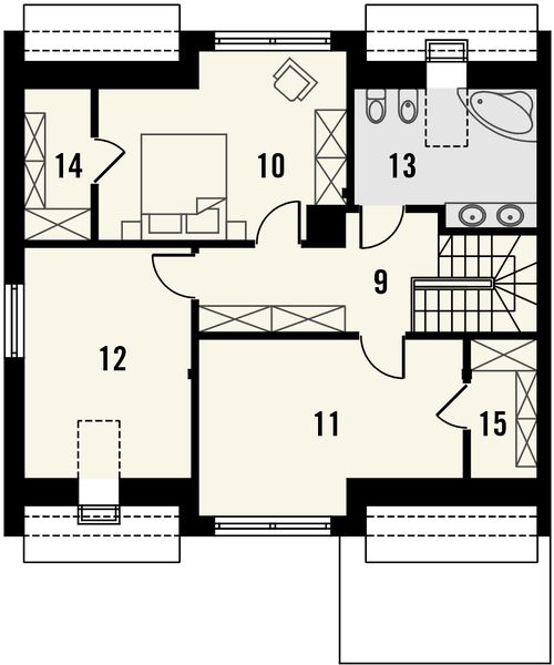 Poddasze projektu Aviator 4