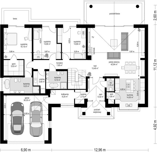 Parter projektu Willa Parkowa 5