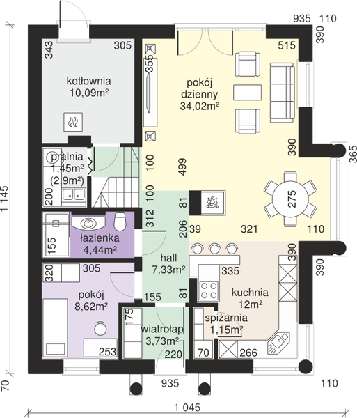 Parter projektu Dom przy Sielskiej 6