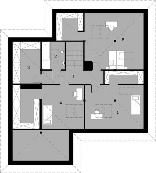 Poddasze projektu Torino