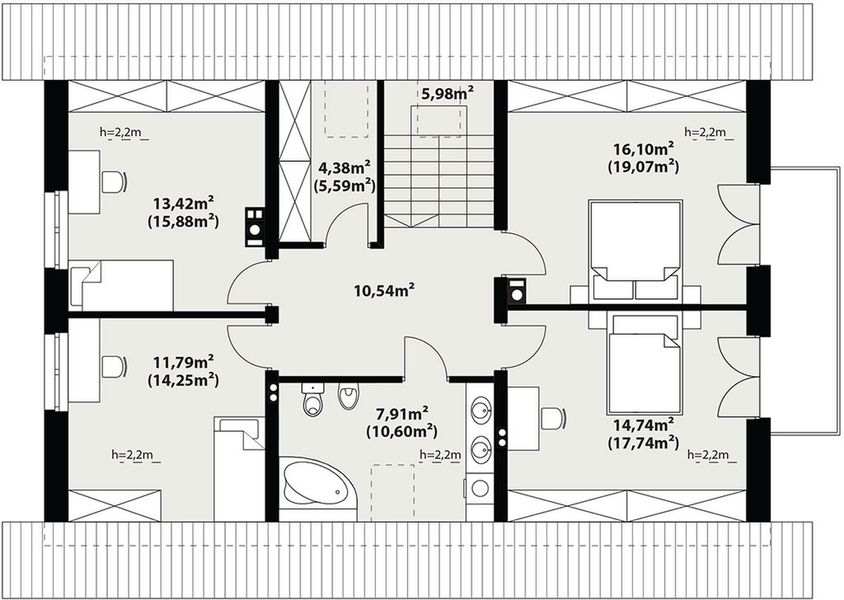 Poddasze projektu Karmel 4