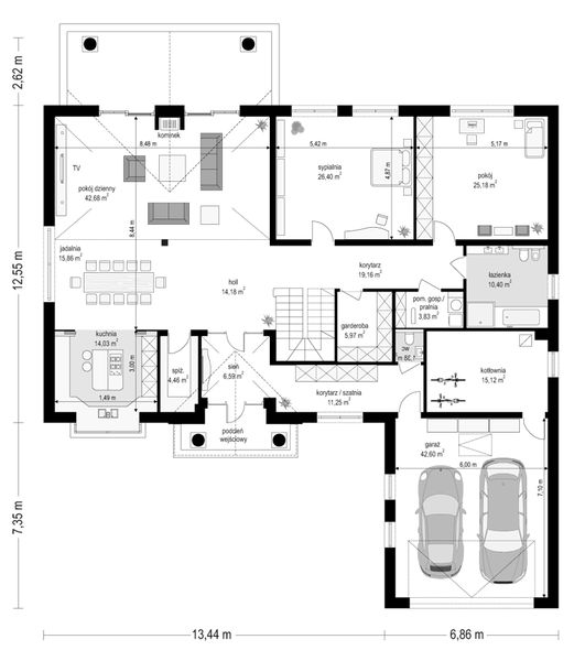 Parter projektu Rezydencja Parkowa 3 C