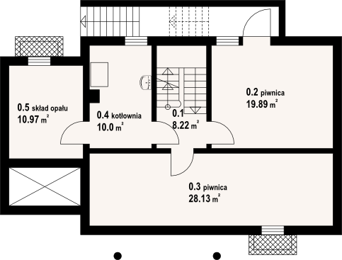 Piwnica projektu Oleśnica 19