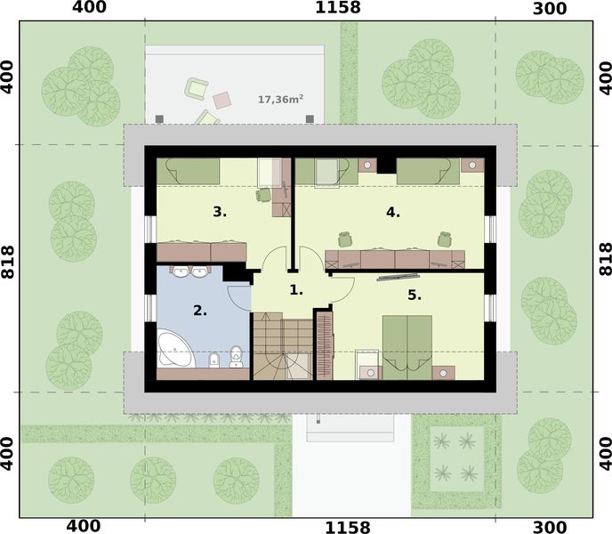Poddasze projektu Trypolis 5