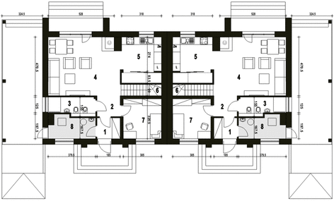 Parter projektu Lerka z wiatą bliźniak [A-BL2]