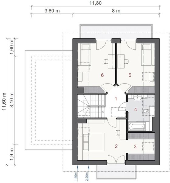 Poddasze projektu N5-G1