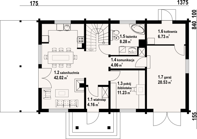 Parter projektu Milicz 22 dw
