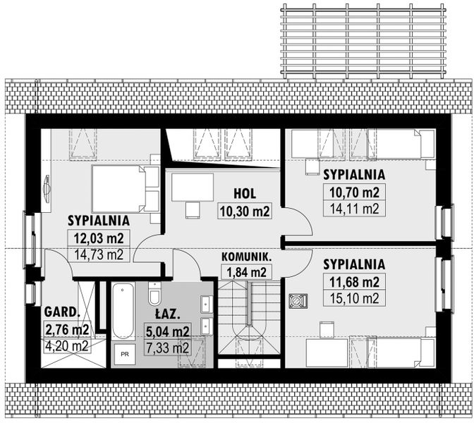 Poddasze projektu E-221