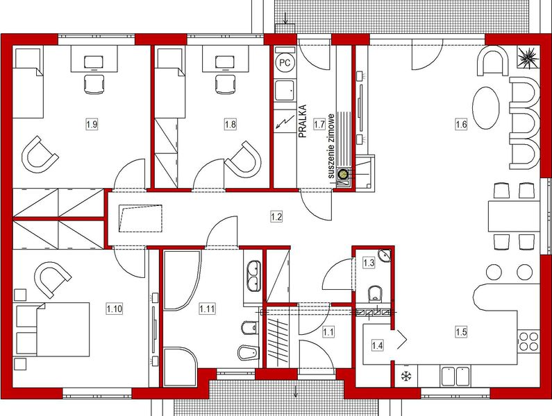 Parter projektu Domek Mokka (053 ES)