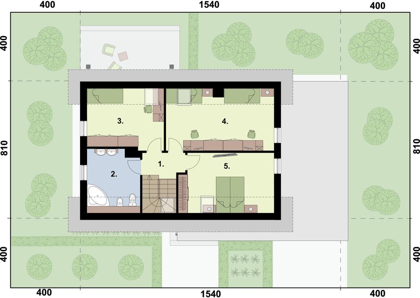 Poddasze projektu Trypolis 6