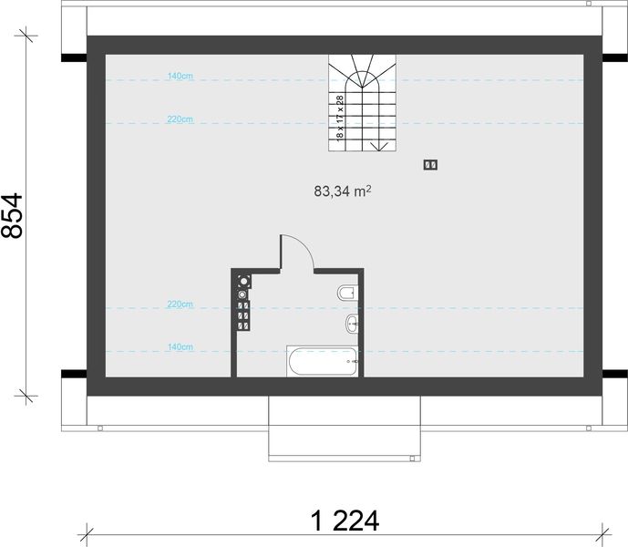 Poddasze projektu uA3