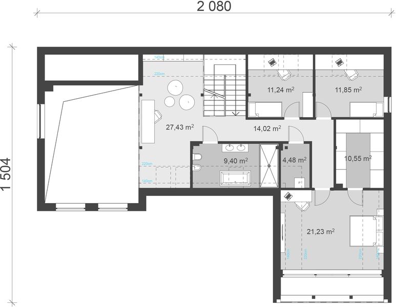 Poddasze projektu uA13