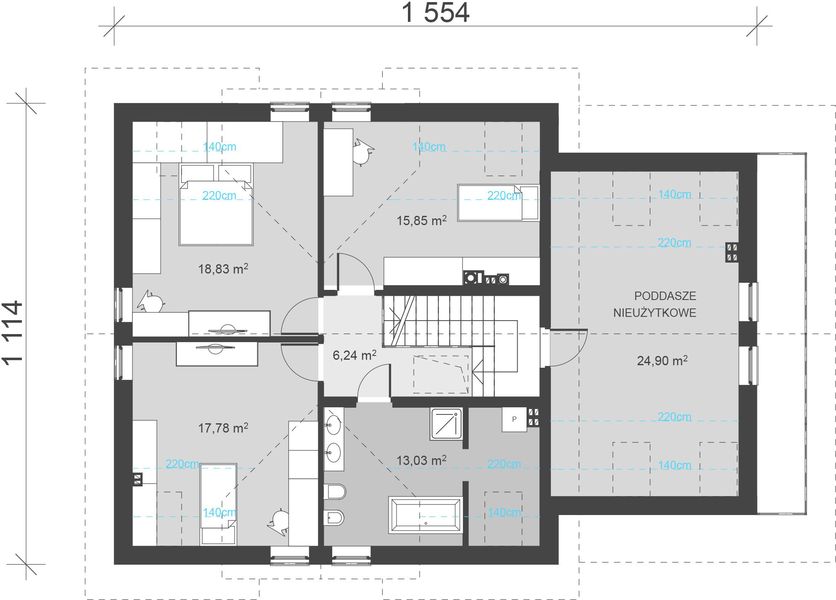 Poddasze projektu uA15v1