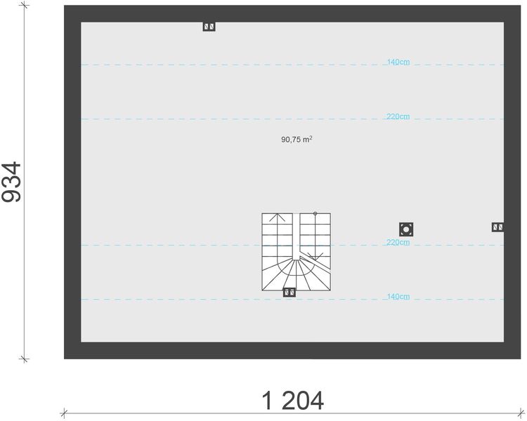 Poddasze projektu uA53