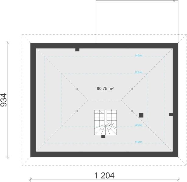 Poddasze projektu uA53v1