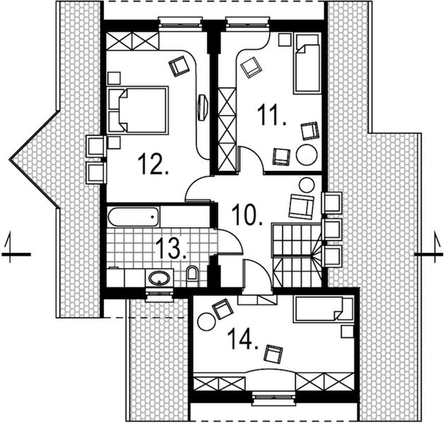 Poddasze projektu Astra