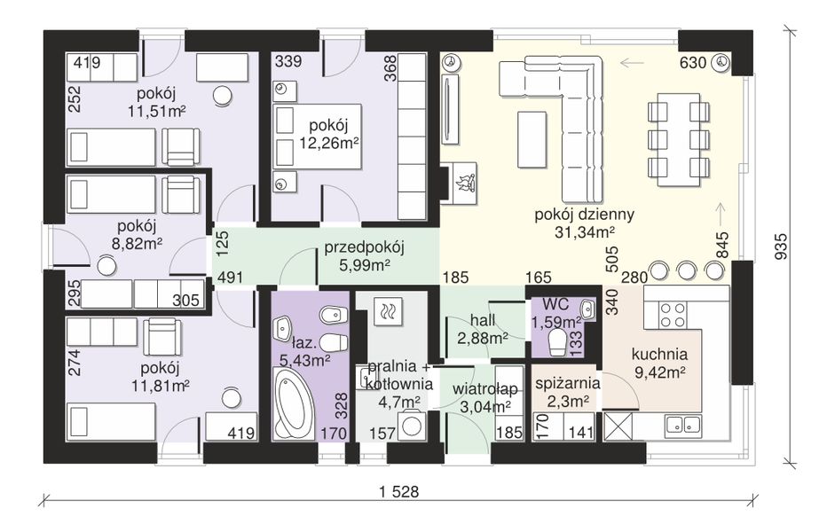 Parter projektu Dom przy Bukowej 9