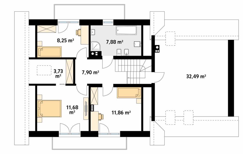Poddasze projektu Wolta 2